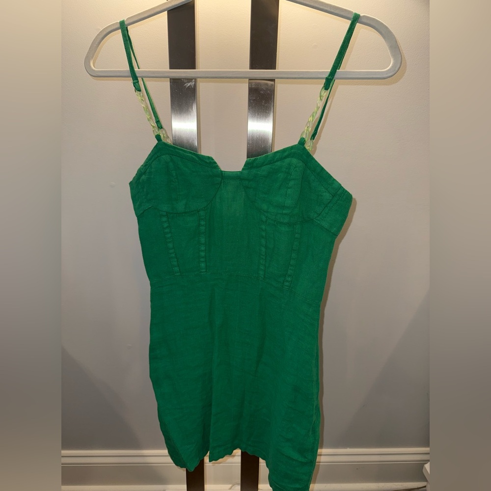 Zara Green Mini Dress